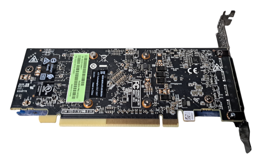 AMD Radeon Pro WX 3200 4GB GDDR5 Graphics Card 4x Mini DP