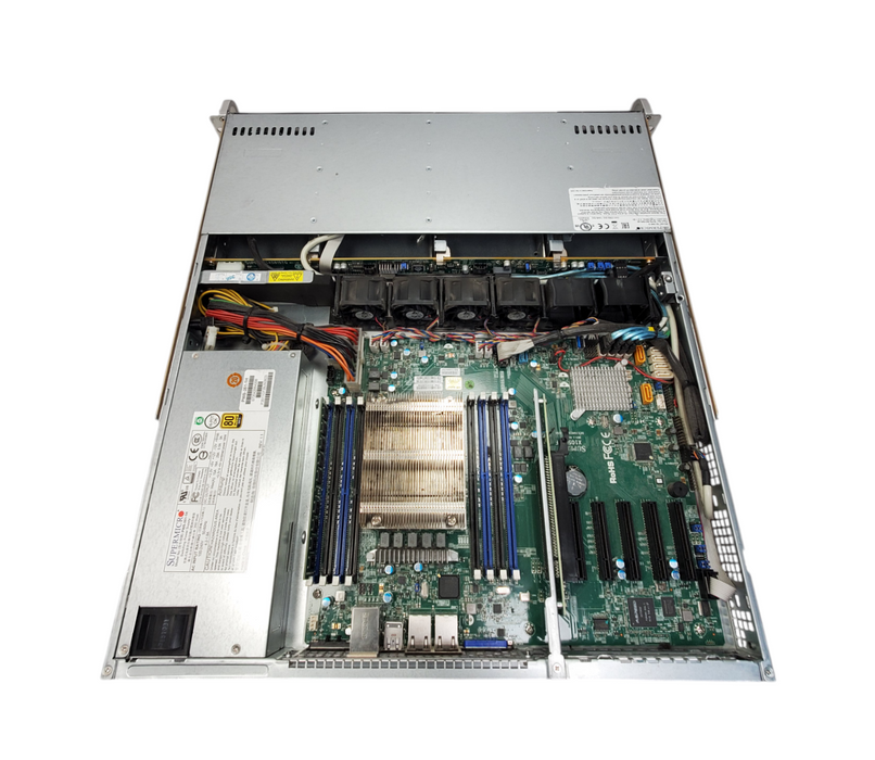 SuperMicro CSE-813M / X10SRI-F - 1x Xeon E5-2620 v3, 8GB DDR4 - No HDD