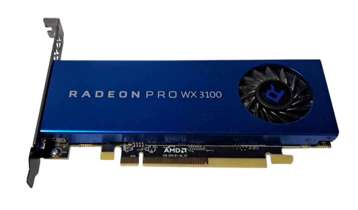AMD Radeon Pro WX 3100 4GB GDDR5 Graphics Card 2x Mini DP 1x DP