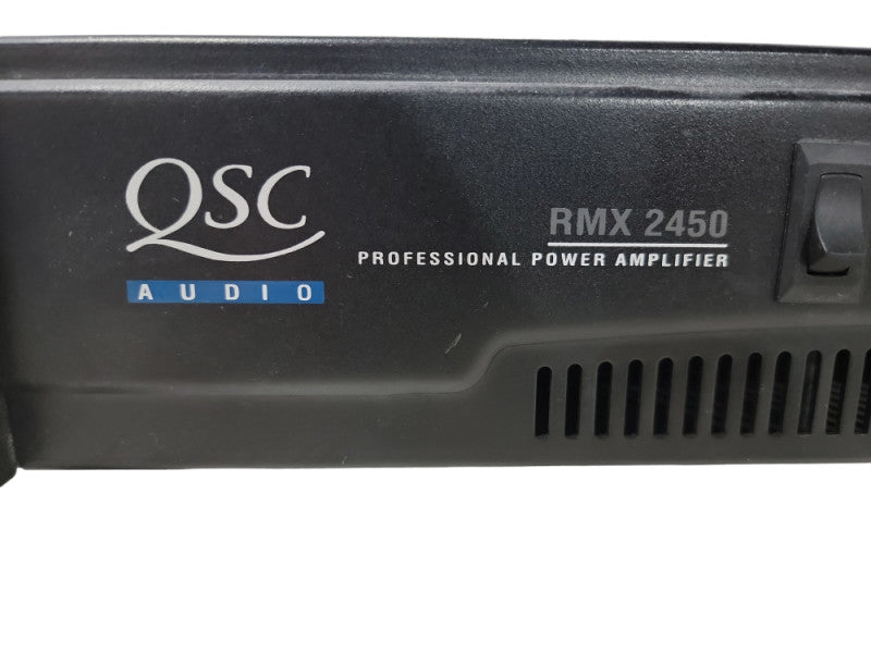 QSC Rmx2450 Power Amplifier RMX 2450 | For Parts Only