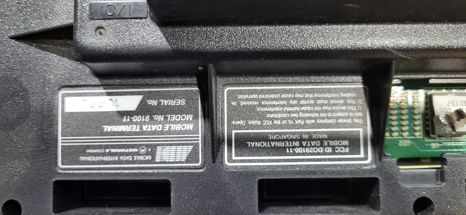Vintage Motorola Mobile Data Terminal MDT 9100-11