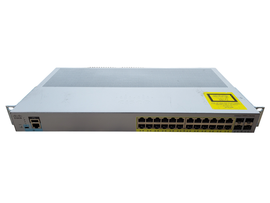 Cisco Catalyst WS-C2960L-24PS-LL V01 24-Port GigE PoE+ Switch