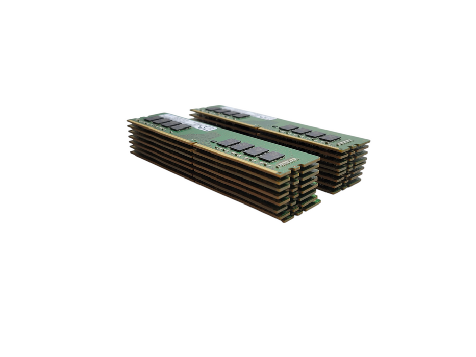 Lot of 16x - 16GB SAMSUNG 2Rx8 PC4-2666V-UB1 M378A2K43CB1-CTD DDR4 Desktop RAM