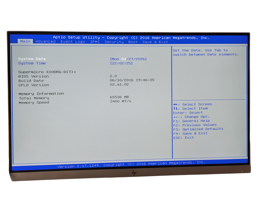 Supermicro CSE-418 X10DRG-O(T)+ 2x Intel Xeon E5-2687W v3 64GB RAM GPU Compute