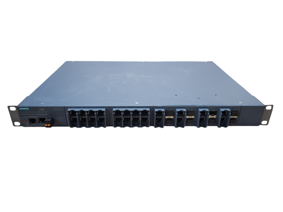 Siemens SCALANCE XR524-8C 6GK5524-8GS00-2AR2 managed IE switch READ