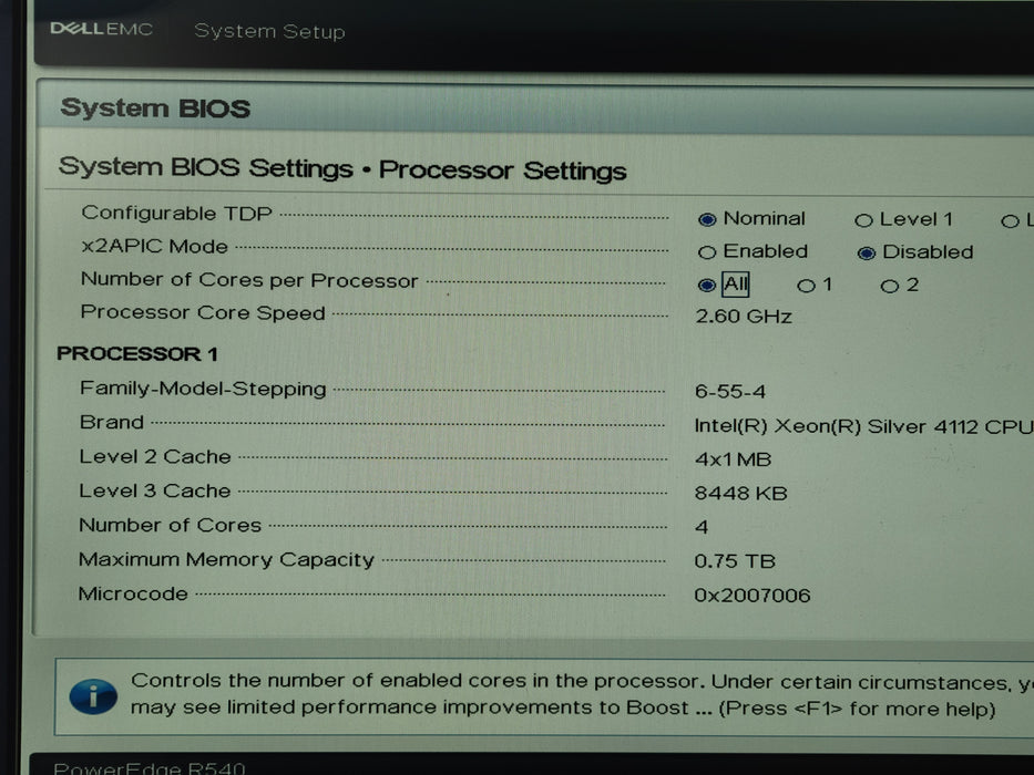 Dell PowerEdge R540 - Xeon Silver 4112 32GB DDR4 PERC H730P 2x750W PSU