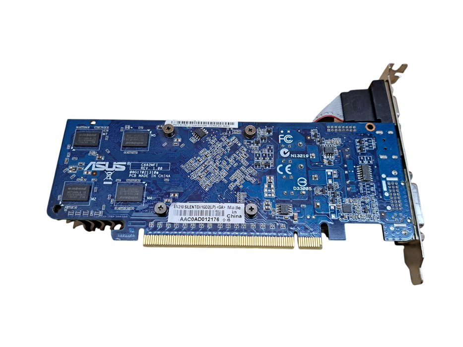 ASUS NVIDIA GeForce 210 1GB Silent Graphics Card | EN210 SILENT/DI/1GD2