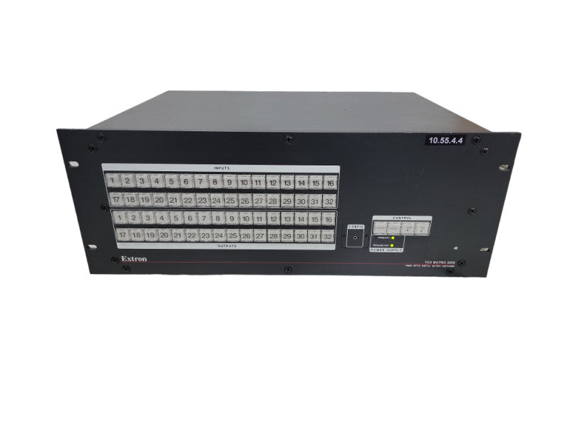 FOX Matrix 3200 Modular Fiber Optic Matrix Switcher from 8x8 to 32x32| 2xpsu
