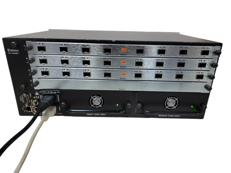 FOX Matrix 3200 Modular Fiber Optic Matrix Switcher from 8x8 to 32x32| 2xpsu