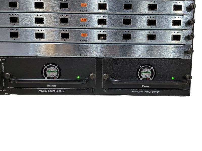 FOX Matrix 3200 Modular Fiber Optic Matrix Switcher from 8x8 to 32x32| 2xpsu