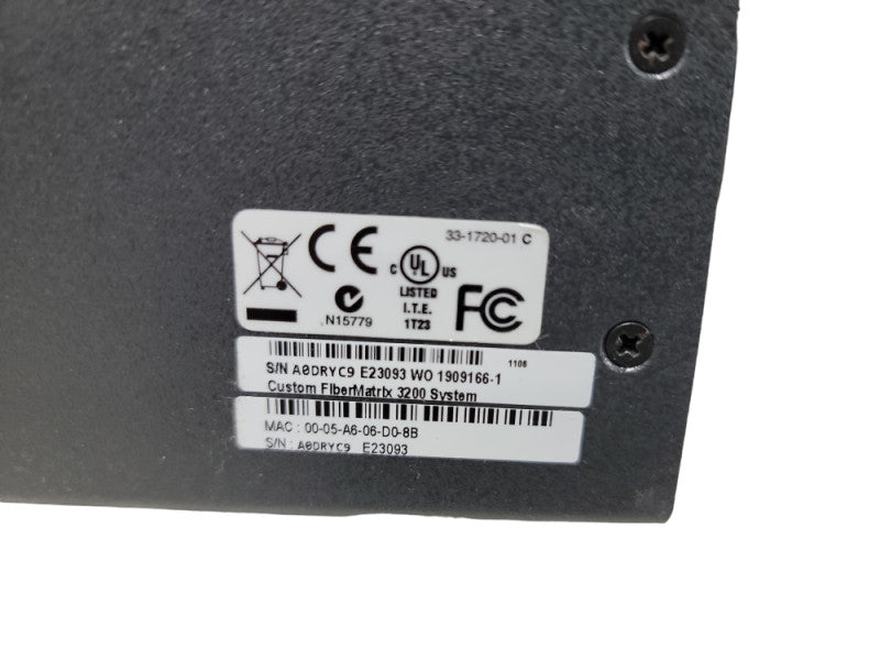 FOX Matrix 3200 Modular Fiber Optic Matrix Switcher from 8x8 to 32x32| 2xpsu