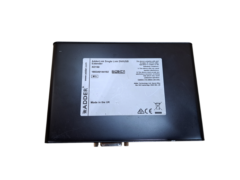 Adder AdderLink XD150 KVM Single Link DVI/USB Extender XD-150 *READ*