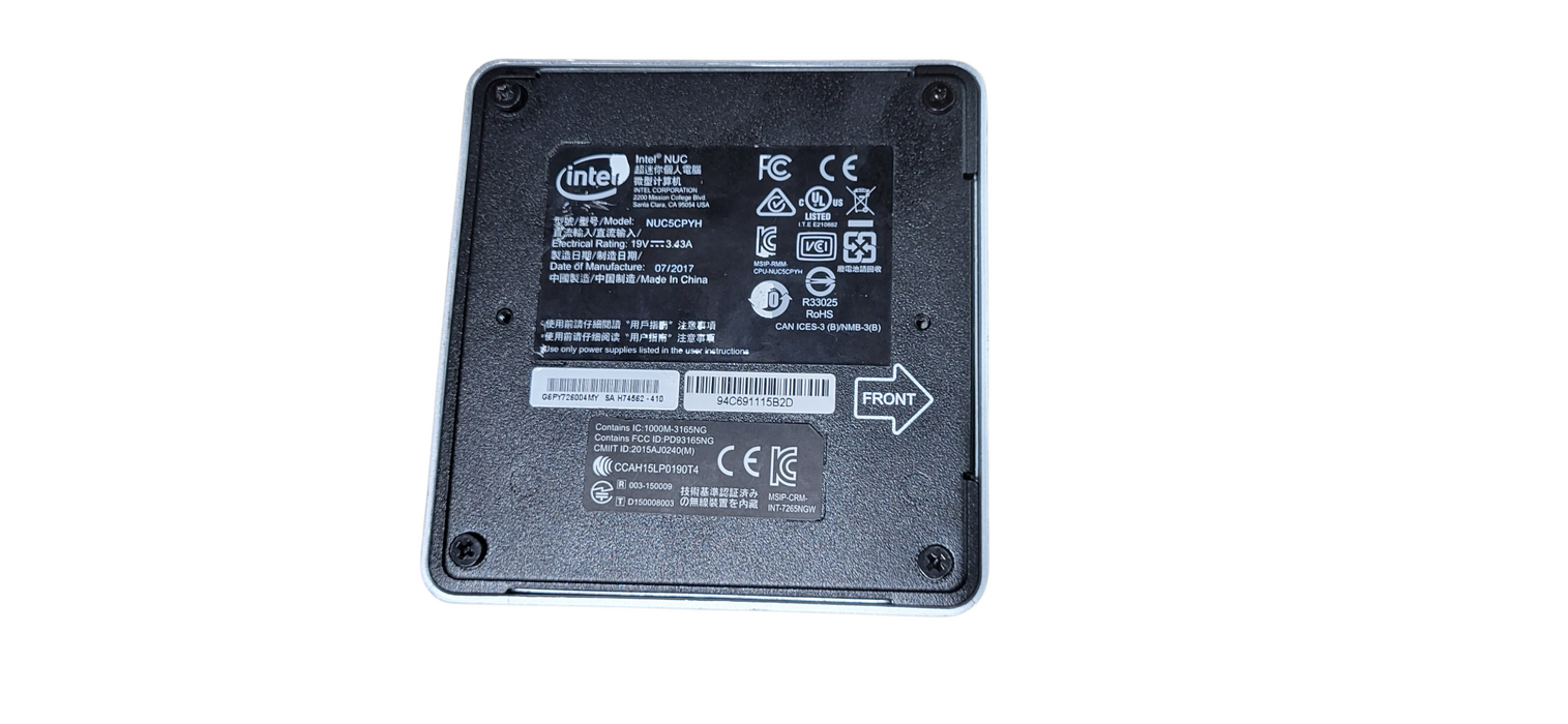 Intel NUC NUC5CPYH Intel Celeron N3050 CPU 8G DDR3, 128G SSD