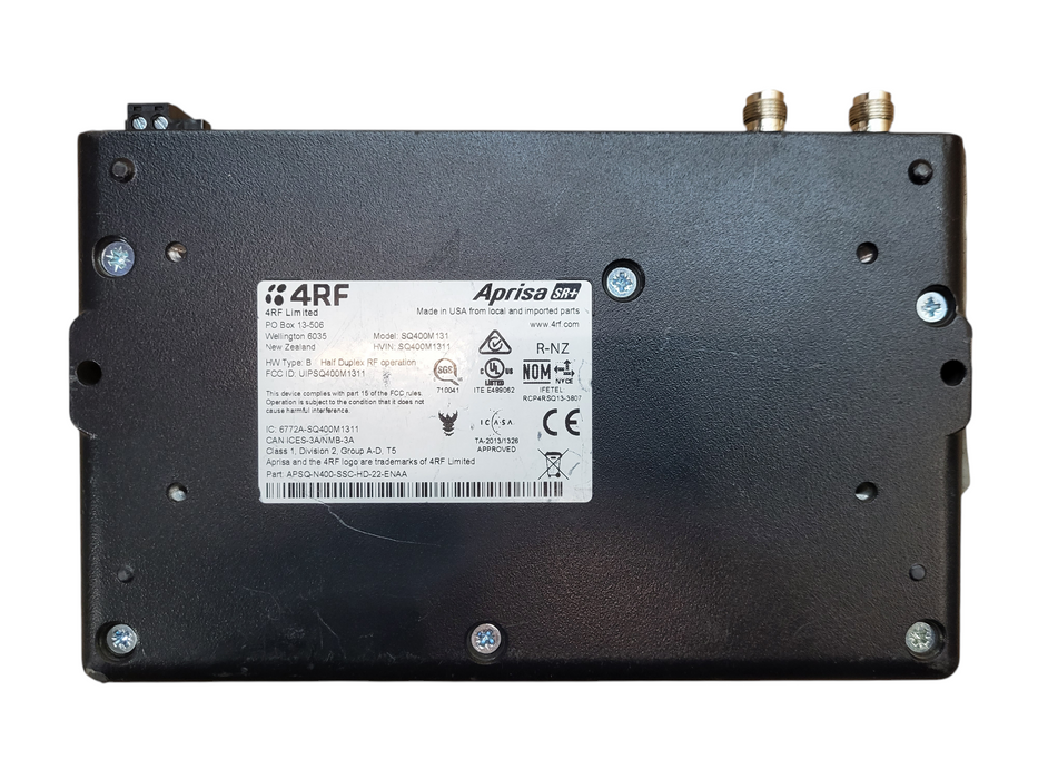 Aprisa 4RF SR+ SQ400M131 Master Site Radio APSQ-N400-SSC-HD-22-ENAA