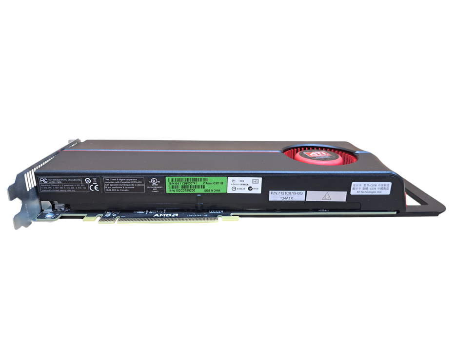 ATI Radeon HD 5870 1GB PCIe Graphics Card Mac Pro DVI DisplayPort | TESTED