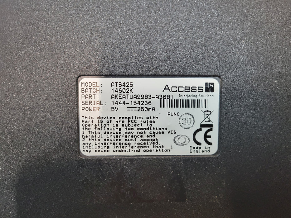 Access IS Keyboard w/ ID scanner ATB425 AKEATUA9983-A3681