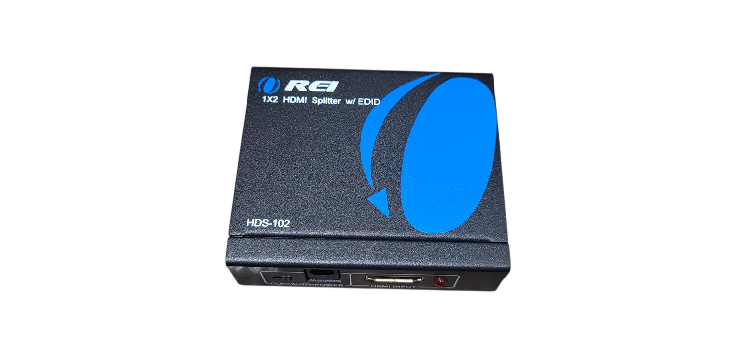 OREI HDS-102 4K x 2K Full 10.2 GBPS Support 1X2 HDMI Splitter w / EDID