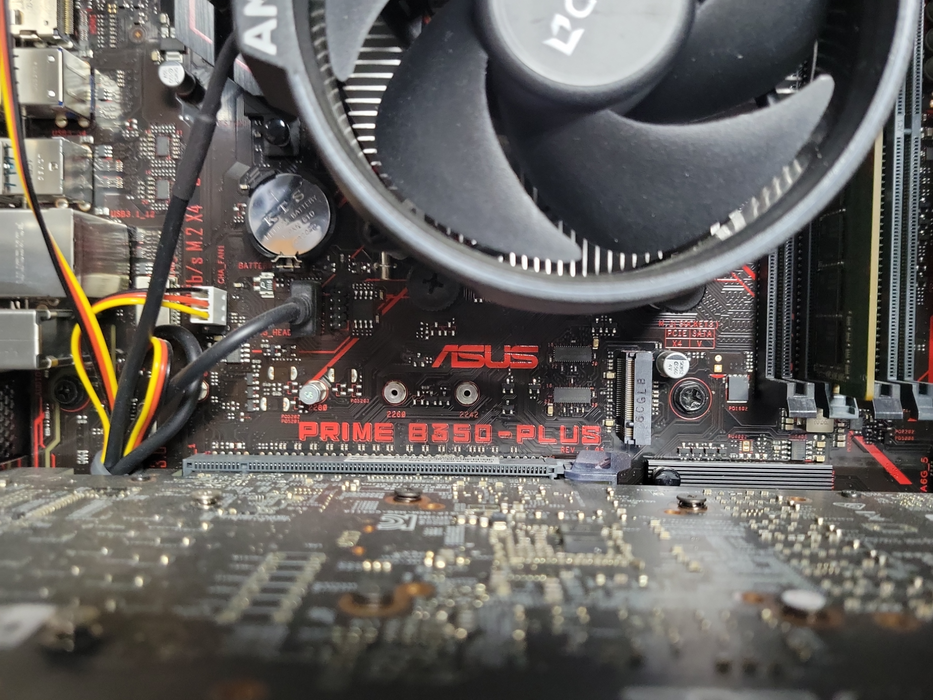 Custom/Asus Tower PC, AMD Ryzen 7 1700 8-Core CPU, 16GB DDR4, 500W PSU, READ
