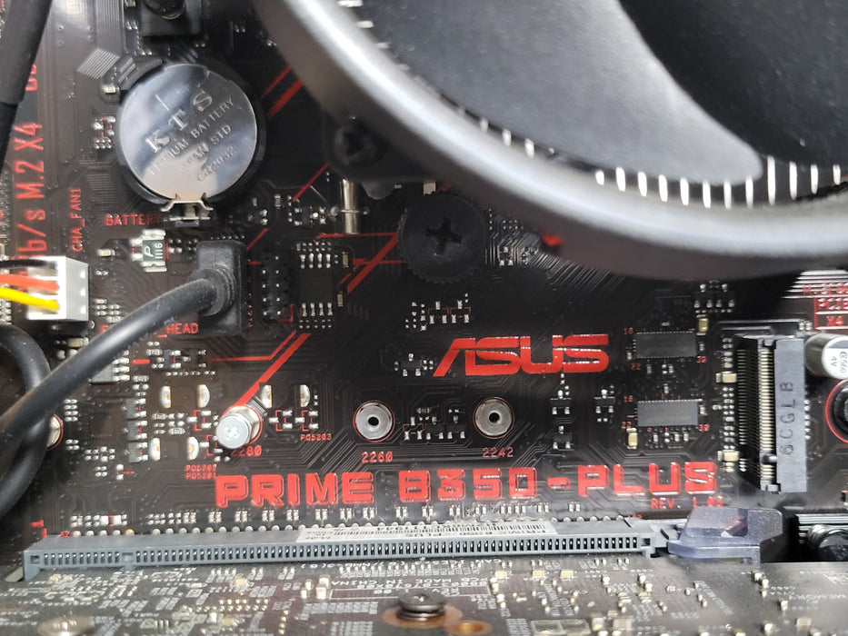 Custom/Asus Tower PC, AMD Ryzen 7 1700 8-Core CPU, 16GB DDR4, 500W PSU, READ