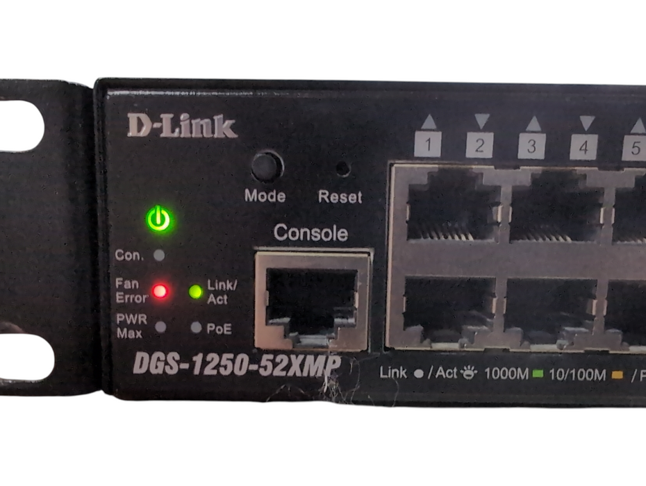 D-Link Switch DGS-1250-52XMP, READ