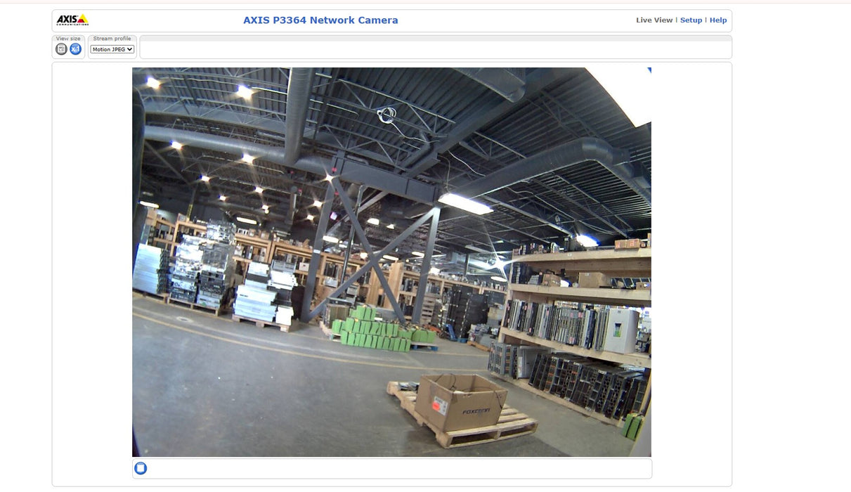 Axis P3364 6MM 0481-001-02 IP Network Camera