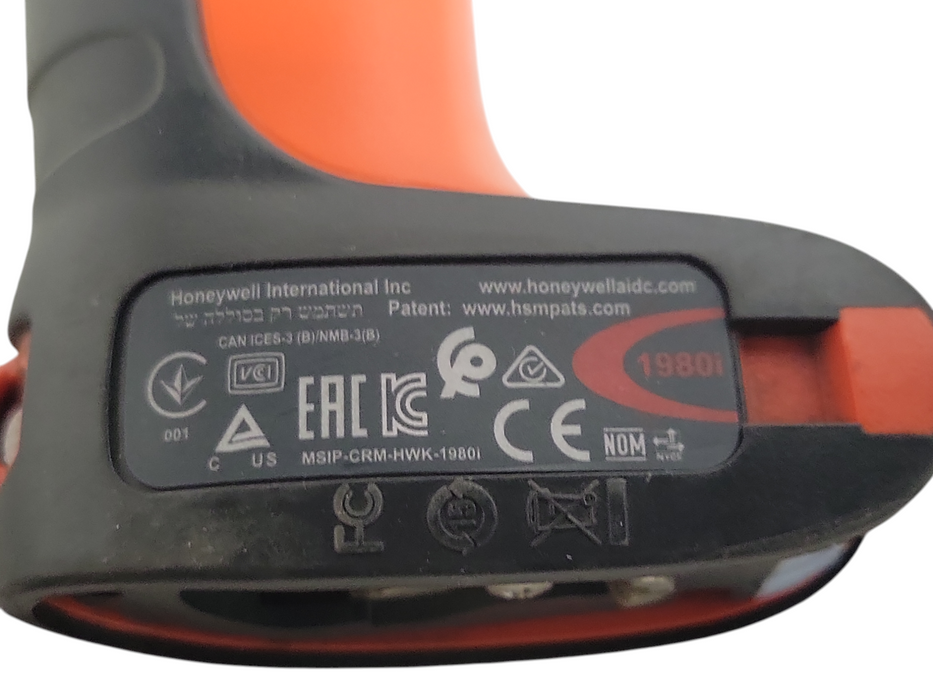 Honeywell Granit 1980i Full Range 2D Barcode Scanner, No Cable