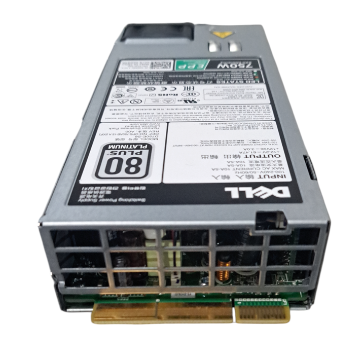 Dell 750W Hot Swappable Power Supply 80 Pus Platinum 750E-S6