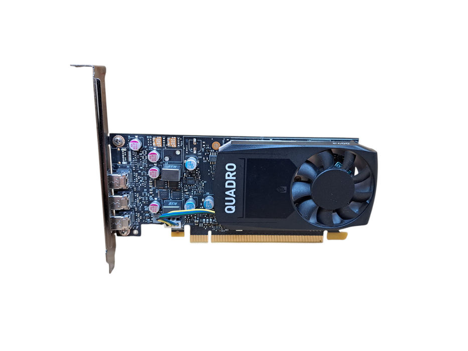 NVIDIA Quadro P400 2GB GDDR5 Full Height Graphics Card | 3x Mini DP
