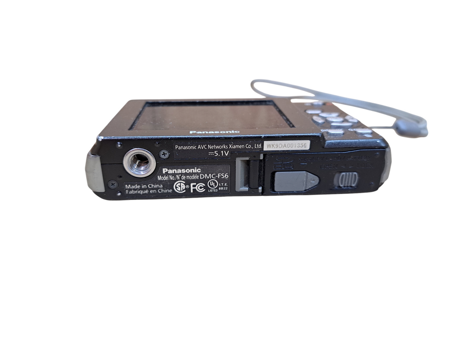 Panasonic LUMIX DMC-FS6 | 8.1MP Compact Digital Camera *READ