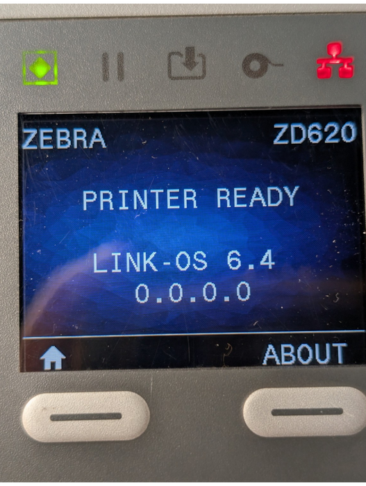 Zebra ZD620 Thermal Label Pinter ZD62142-T01L01EZ