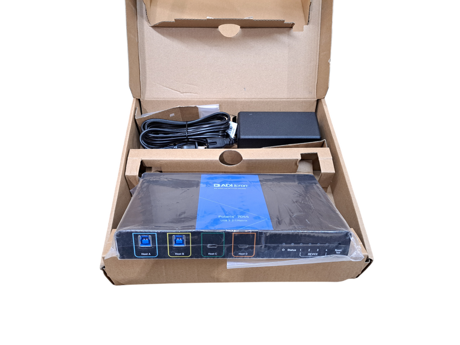 Icron Polaris 7044 USB Matrix 4x4 KVM Extender System 00-00466 (New Open Box)