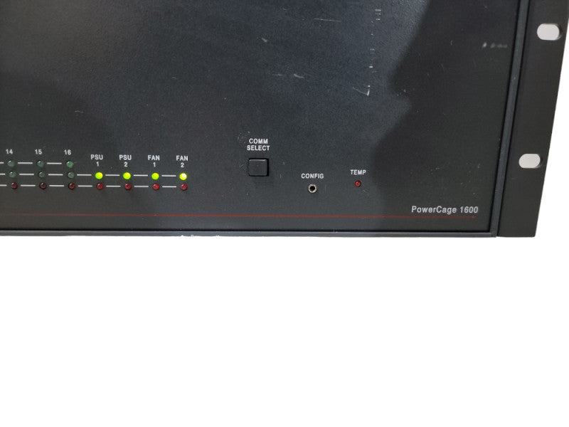 PowerCage 1600 Modular Power Enclosure for Fiber Optic Extenders