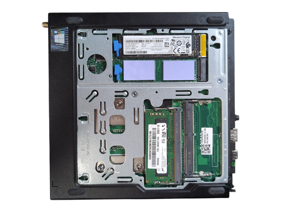 Lenovo ThinkCentre M90q, i5-10500 3.10GHz, 8GB DDR4, 256GB NVMe, No AC Adapter