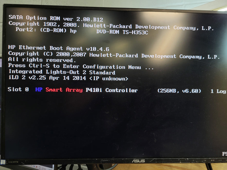 HP Proliant ML350 G6 Server 1x Xeon E5620 @ 2.4 GHz 8GB DDR3 P410i RAID No HDD