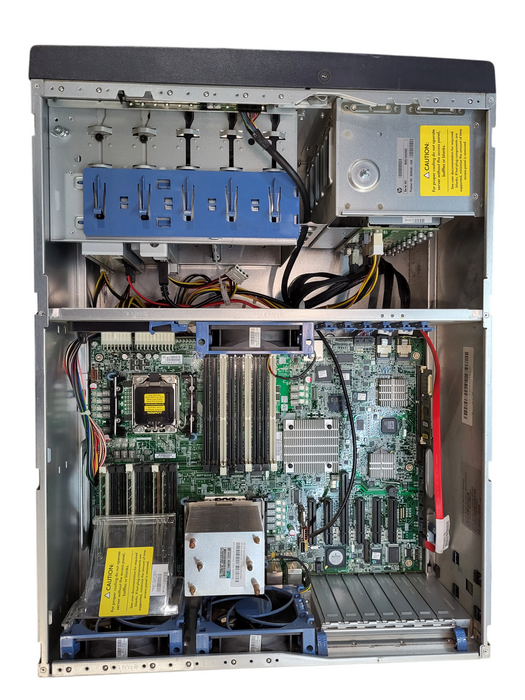 HP Proliant ML350 G6 Server 1x Xeon E5620 @ 2.4 GHz 8GB DDR3 P410i RAID No HDD
