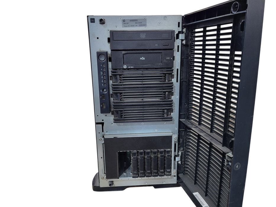 HP Proliant ML350 G6 Server 1x Xeon E5620 @ 2.4 GHz 8GB DDR3 P410i RAID No HDD