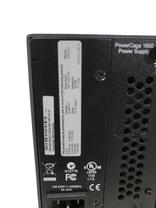 PowerCage 1600 Modular Power Enclosure for Fiber Optic Extenders