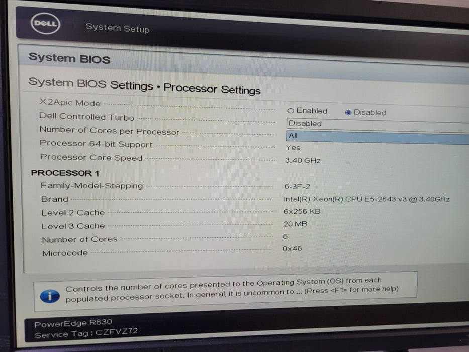 Dell PowerEdge R630 - Xeon E5-2643 v3 16GB DDR4 PERC H730 Mini 2x750W PSU