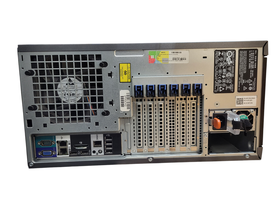 Dell PE T430 Tower 3.5" Xeon E5-2623 v3 @ 3GHz, 16GB DDR4, H330 RAID 1x 750W PSU