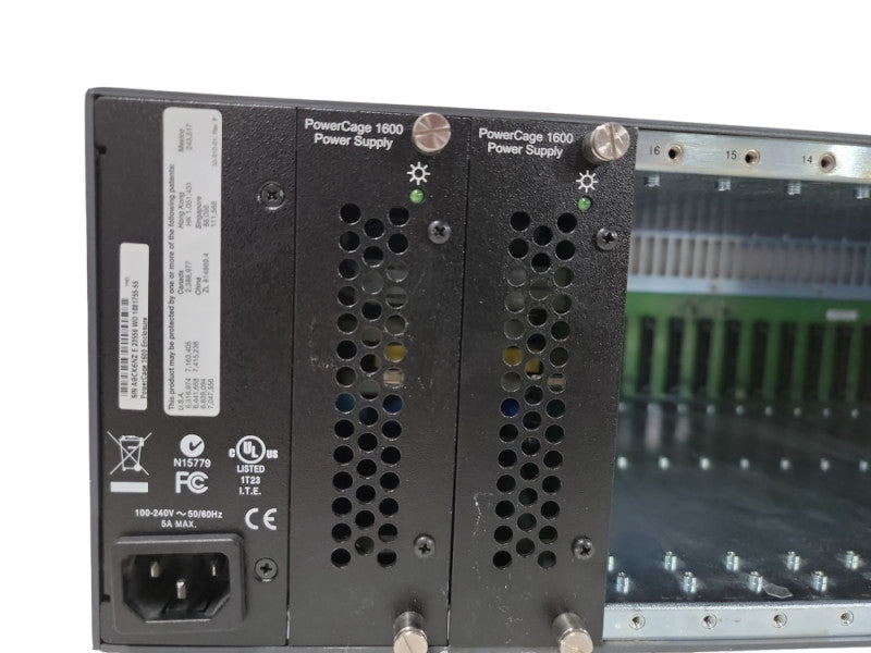 PowerCage 1600 Modular Power Enclosure for Fiber Optic Extenders