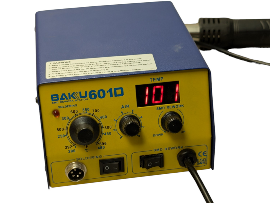 Baku BK-601D Brushless Hot Air SMD REWORK STATION