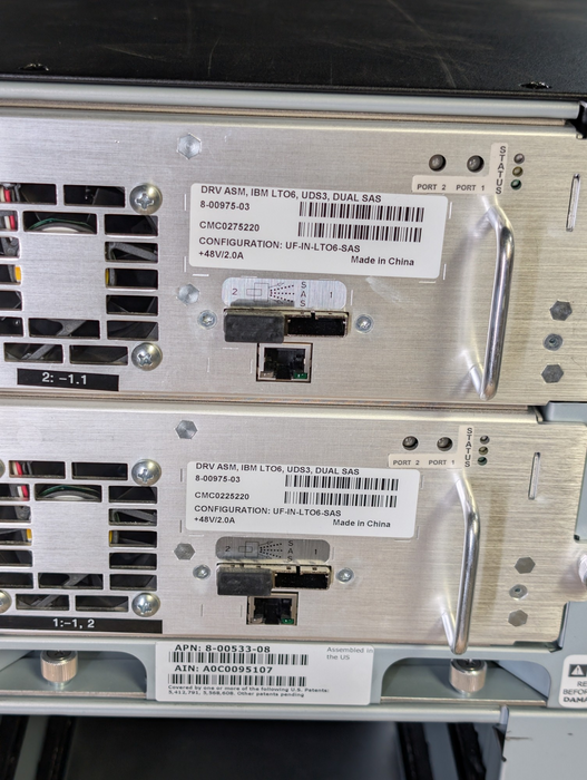 Quantum Scalar i500 Tape Library Control Unit 4x LTO6 Tape Drive+ Expansion Unit