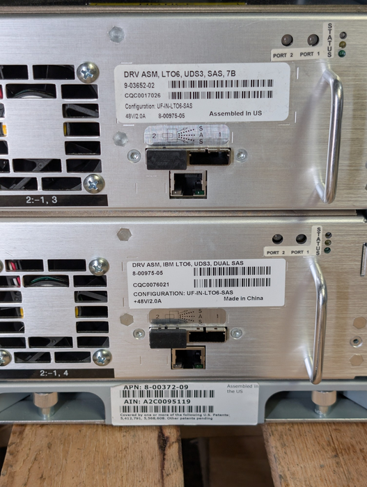 Quantum Scalar i500 Tape Library Control Unit 4x LTO6 Tape Drive+ Expansion Unit