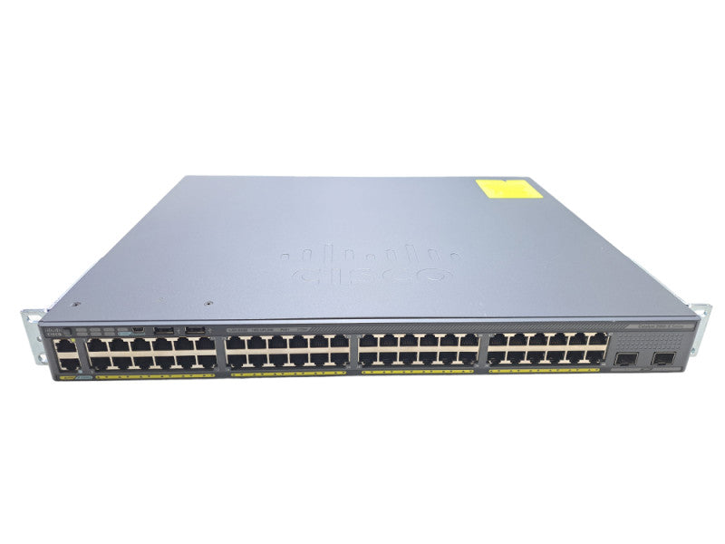 Cisco WS-C2960X-48LPD-L V06 | 48-Port Gigabit PoE+ 370W Switch | 2x 10G SFP+