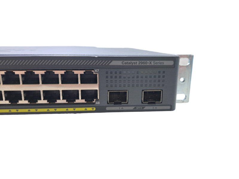 Cisco WS-C2960X-48LPD-L V06 | 48-Port Gigabit PoE+ 370W Switch | 2x 10G SFP+