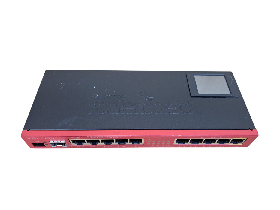MikroTik RB2011UiAS-IN RouterBOARD Fast/Gigabit Ethernet Router | No Adapter