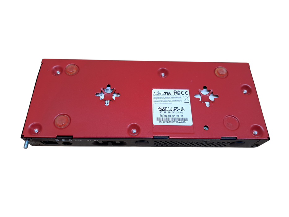 MikroTik RB2011UiAS-IN RouterBOARD Fast/Gigabit Ethernet Router | No Adapter