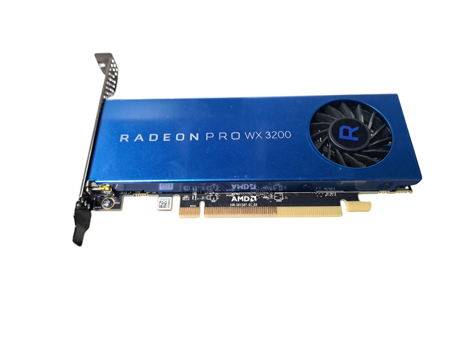 AMD Radeon Pro WX 3200 4GB GDDR5 Graphics Card 4x Mini DP