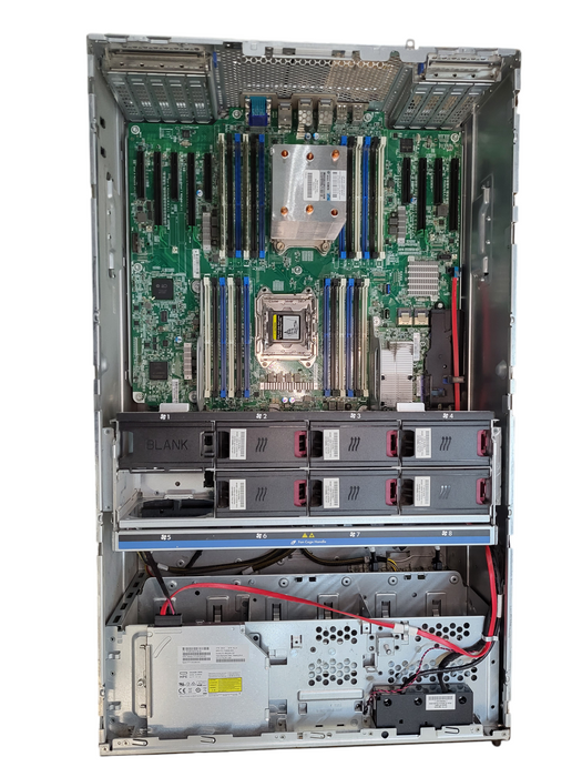 HP ProLiant ML350 Gen9 E5-2640 v3 @ 2.6GHz 16GB DDR4 P440ar 2x 800W PSU
