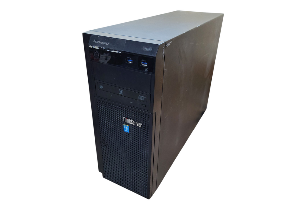 Lenovo ThinkServer TS440 Intel Xeon E3-1225 v3 @ 3.20Ghz 12GB DDR3 9240-8i